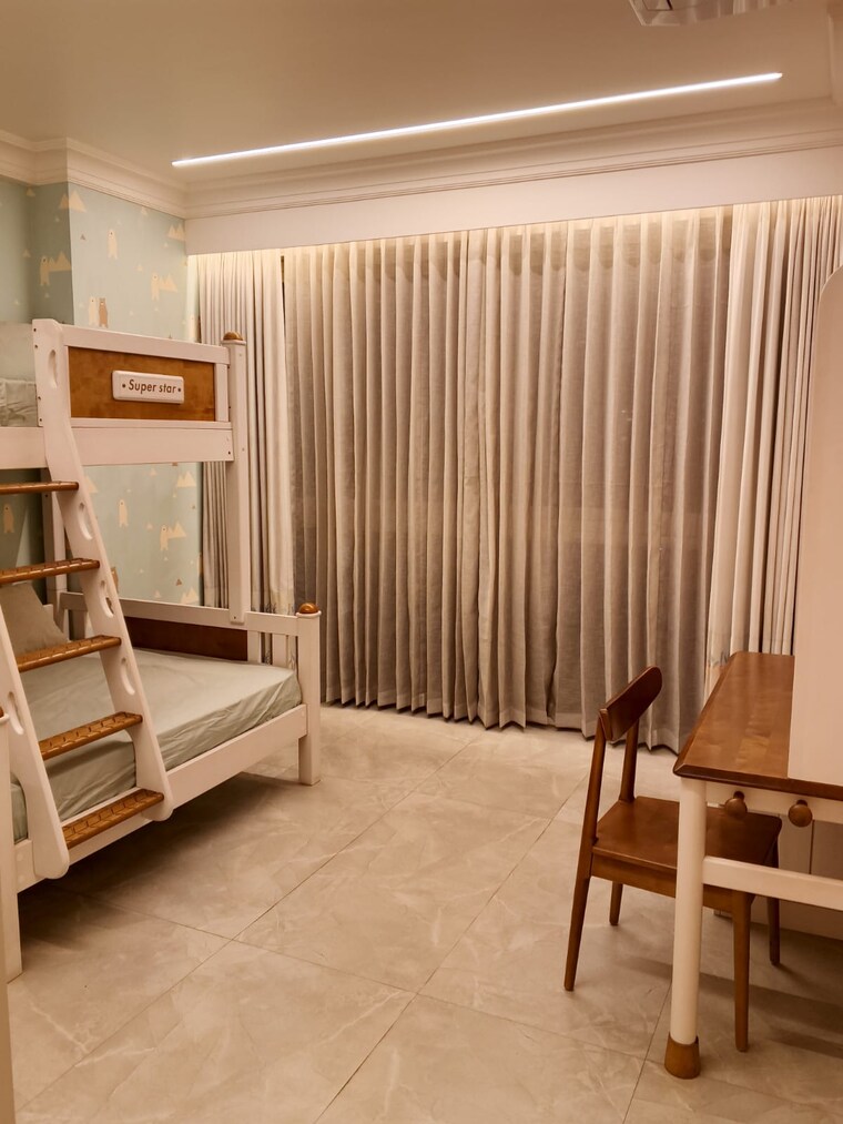 Study Room, clover-highlands 3.5 Bedroom 1800 Sq.Ft. Apartment In Kondhwa Pune 9703472