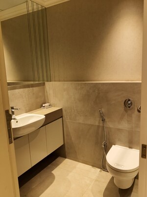 Bathroom in 3.5 BHK Apartment at Clover Highlands, Kondhwa – for Rent