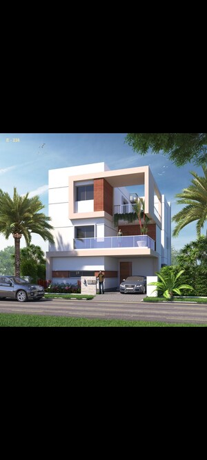 3.5 BHK Villa – Exterior View View at Kollur Gated Community, Kollur - for Sale
