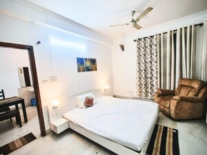Bedroom in 3 BHK Builder Floor at South City 1 – for Rent