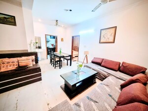 Living Room in 3 BHK Builder Floor at South City 1 – for Rent