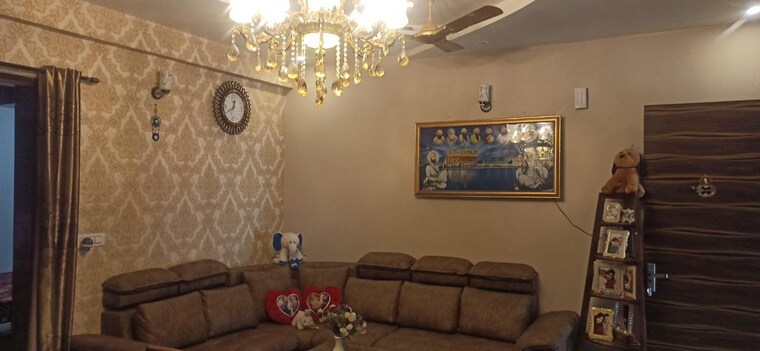 Living Room, sunshine-enclave 3 Bedroom 1500 Sq.Ft. Apartment In Vip Road Zirakpur 9703559