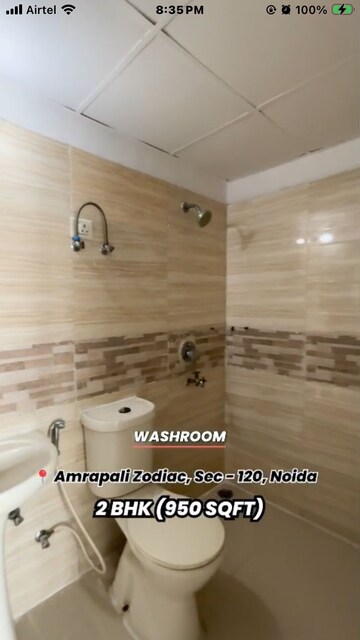 Furnished Amenities in 2 BHK Apartment at Amrapali Zodiac, Sector 120 – for Sale