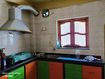 Kitchen in 2 BHK Apartment at Sristi Plaza, Chinar Park – for Rent