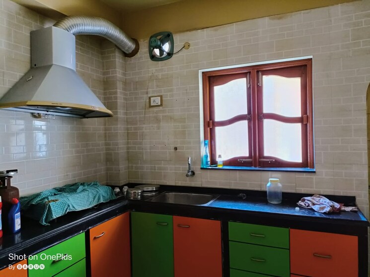 Kitchen, sristi-plaza 2 Bedroom 960 Sq.Ft. Apartment In Chinar Park Kolkata 9703580