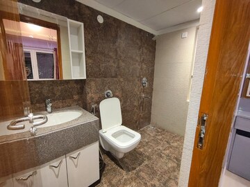 Bathroom in 2 BHK Apartment at Sristi Plaza, Chinar Park – for Rent