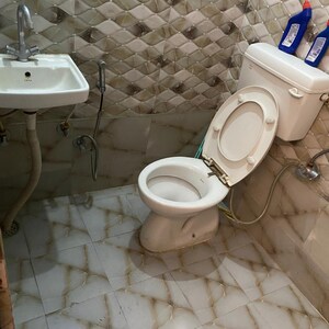 Bathroom in  Pg at Gomti Nagar – for Rent