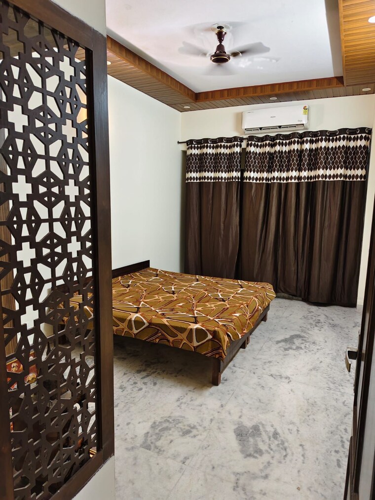 Bedroom, aura-homes 3 Bedroom 1500 Sq.Ft. Apartment In Patiala Road Zirakpur 9703620