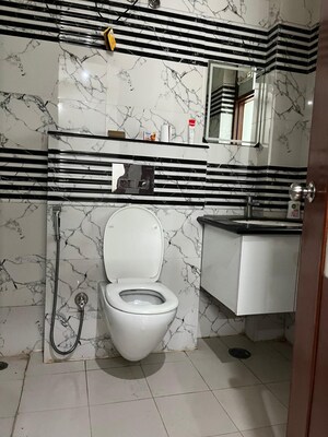 Bathroom in 3 BHK Builder Floor at Sushant Lok 3, Sector 57 – for Rent