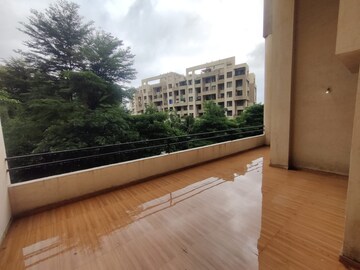 Balcony in 2 BHK Penthouse at Amrut Runwal Daffodils, Nibm – for Rent