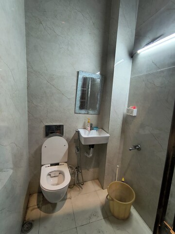 Bathroom in 2 BHK Builder Floor at New Rajinder Nagar – for Rent