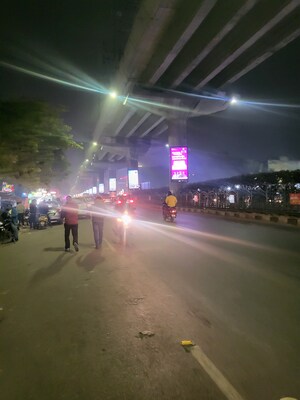 Staircase in  Shop at Alambagh – for Rent