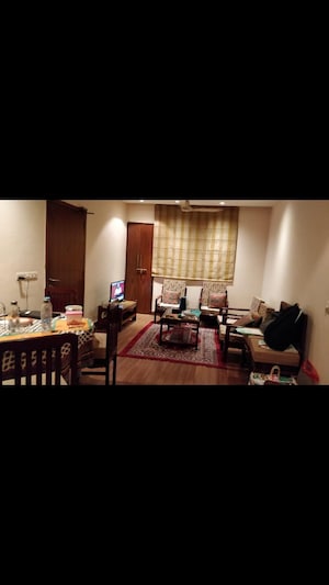 Living Room in 2 BHK Builder Floor at Kailash Colony – for Sale