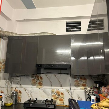 Kitchen in 3 BHK Builder Floor at Avantika Colony – for Sale