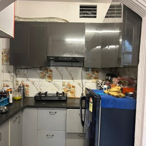 Kitchen in 3 BHK Builder Floor at Avantika Colony – for Sale