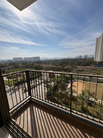 Balcony in 3 BHK Apartment at Runwal Gardens North Avenue, Ghariwali N V – for Sale