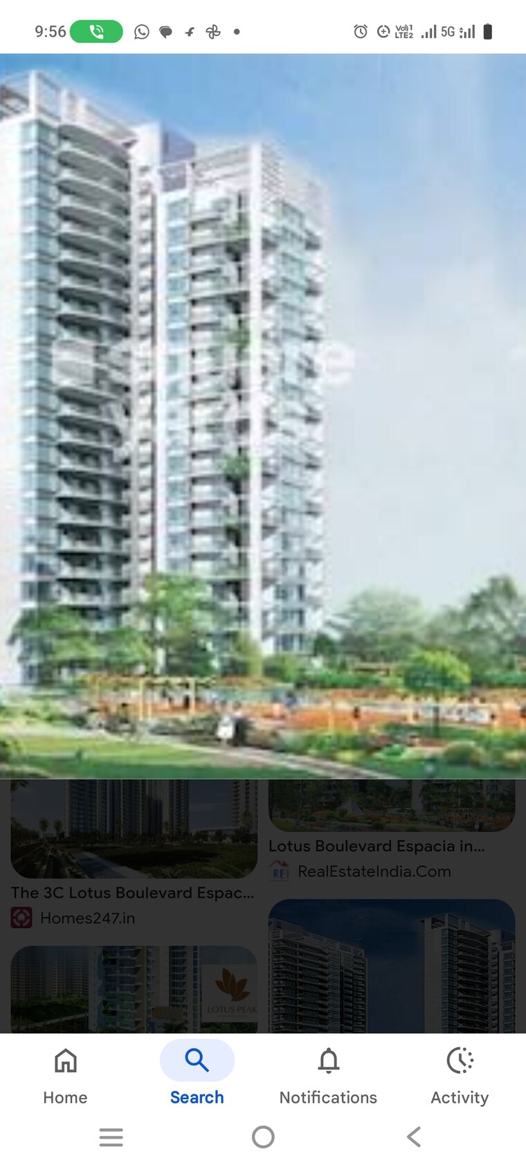 Exterior View, 3c-lotus-boulevard-espacia 3 Bedroom 2255 Sq.Ft. Apartment In Sector 100 Noida 9703697
