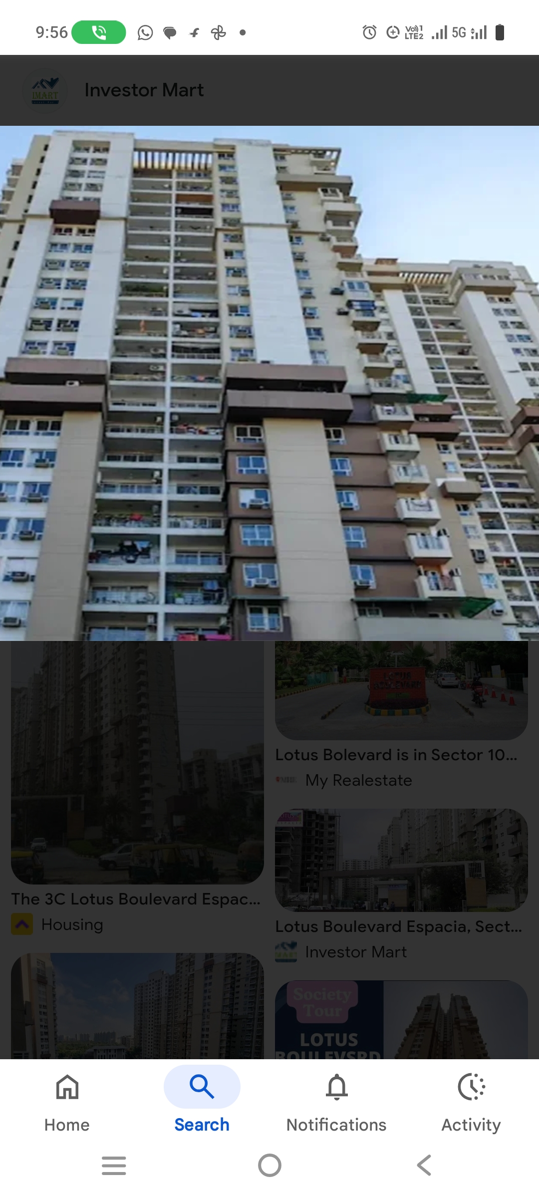 3 BHK + Pooja Room,Servant Room,Study Room Apartment For Rent in 3C Lotus Boulevard Espacia