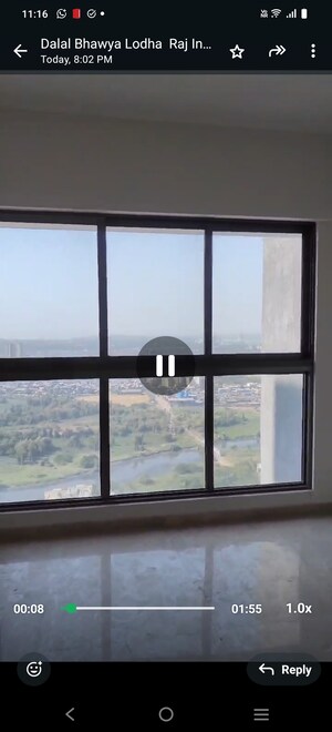 Room in 2 BHK Apartment at Sunteck Avenue 2, Goregaon West – for Rent