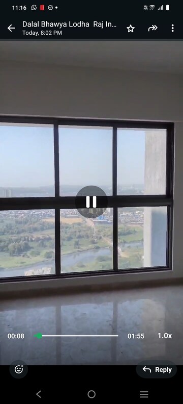 Room in 2 BHK Apartment at Sunteck Avenue 2, Goregaon West – for Rent