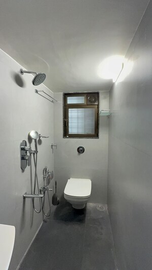 Bathroom in 2 BHK Apartment at Amann Akansha Heights, Worli – for Rent