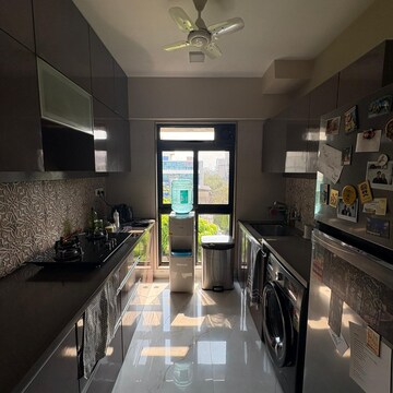 Kitchen in 2.5 BHK Apartment at MIG Colony Bandra, Bandra East – for Rent