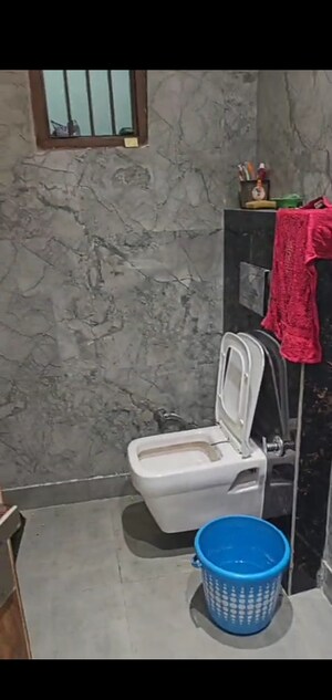 Bathroom in 3 BHK Builder Floor at Mahavir Enclave – for Sale