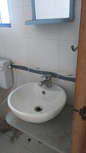 Bathroom in 3 BHK Apartment at Palazzo Apartments, Balewadi – for Rent