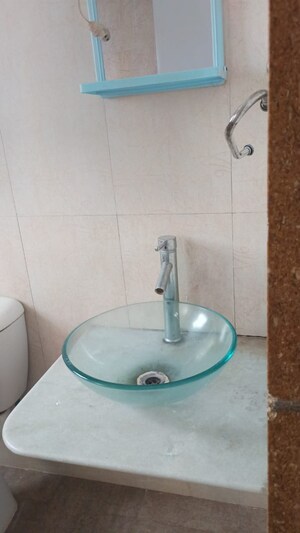 Bathroom in 3 BHK Apartment at Palazzo Apartments, Balewadi – for Rent