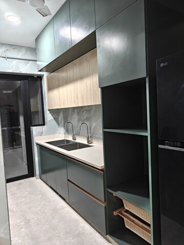 Kitchen in 3 BHK Builder Floor at RWA Apartments Sector 41, Sector 41 – for Rent