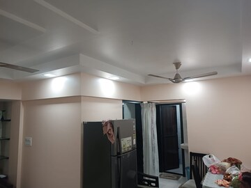 Living Room in 1 BHK Apartment at Sector 13 Kopar Khairane – for Rent