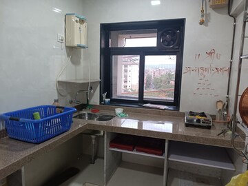 Kitchen in 1 BHK Apartment at Sector 13 Kopar Khairane – for Rent