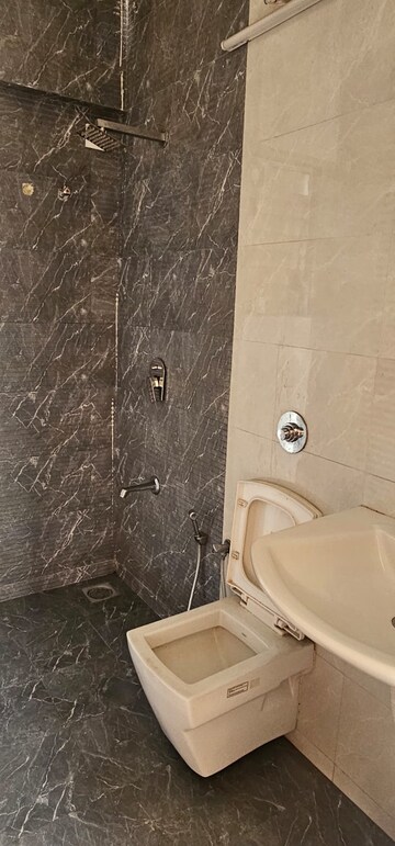 Bathroom in 2 BHK Apartment at Neelkanth Alpine, Ghansoli – for Rent