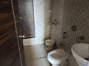 Bathroom in 2 BHK Apartment at Tulsi Aura Mumbai, Ghansoli – for Rent