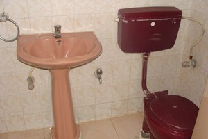 Bathroom in 2 BHK Independent House at Rt Nagar – for Rent