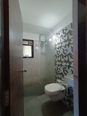 Bathroom in 2 BHK Apartment at Tulsi Aura Mumbai, Ghansoli – for Rent