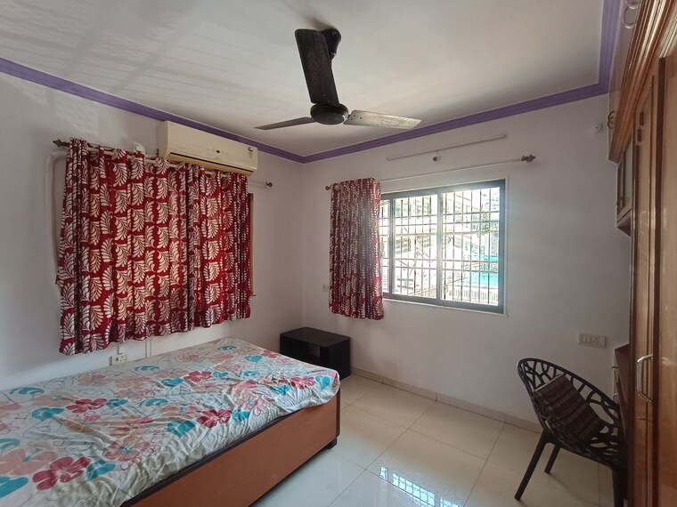 Bedroom, prajapati-park 3 Bedroom 1400 Sq.Ft. Apartment In Kopar Khairane Navi Mumbai 9703873