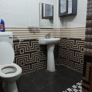 Bathroom in  Pg at Gomti Nagar – for Rent