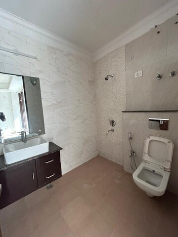 Bathroom in 3 BHK Builder Floor at Saket – for Rent