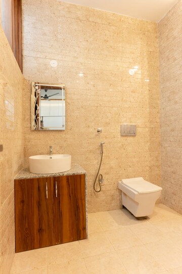 Bathroom in 4 BHK Apartment at Ambala Highway – for Sale