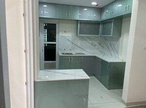 Kitchen in 3 BHK Apartment at Aparna Sarovar Zenith, Nallagandla – for Rent
