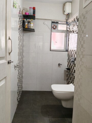 Bathroom in 2.5 BHK Apartment at Swaroop Residency, Ghatkopar East – for Rent
