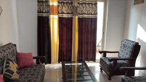 Living Room in 2.5 BHK Apartment at Maxblis White House, Sector 75 – for Rent