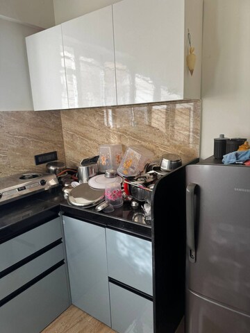 Kitchen in 1 BHK Apartment at VTP Cygnus, Kharadi – for Rent
