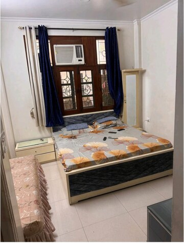 Bedroom in 3 BHK Apartment at Apex Anuradha Apartments, Paschim Vihar – for Rent