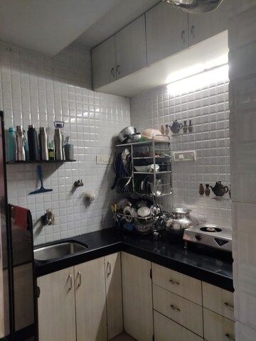 Kitchen in 1 BHK Apartment at Om CHS Santacruz, Santacruz East – for Sale