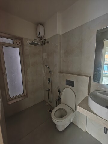Bathroom in 2 BHK Apartment at Seawoods – for Rent