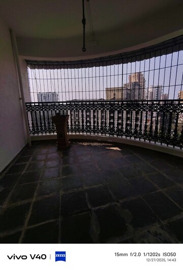 Balcony in 4 BHK Apartment at Akshar Shreeji Heights, Seawoods – for Rent