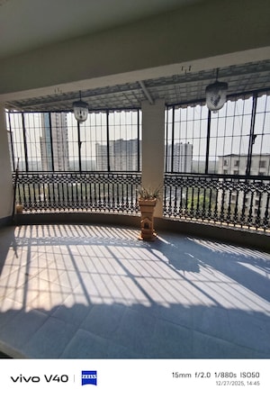 Balcony in 4 BHK Apartment at Akshar Shreeji Heights, Seawoods – for Rent