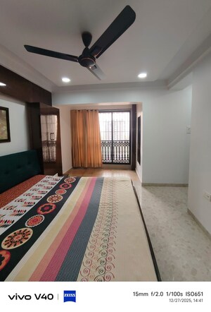 Bedroom in 4 BHK Apartment at Akshar Shreeji Heights, Seawoods – for Rent